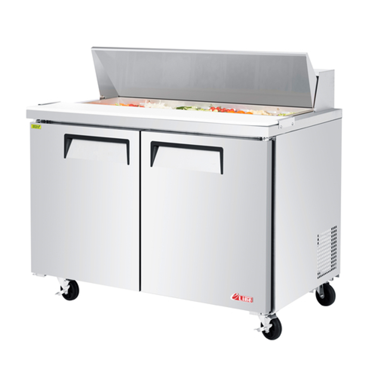 Turbo Air E-line series, Food prep table, Sandwich/salad unit EST-48-N-V