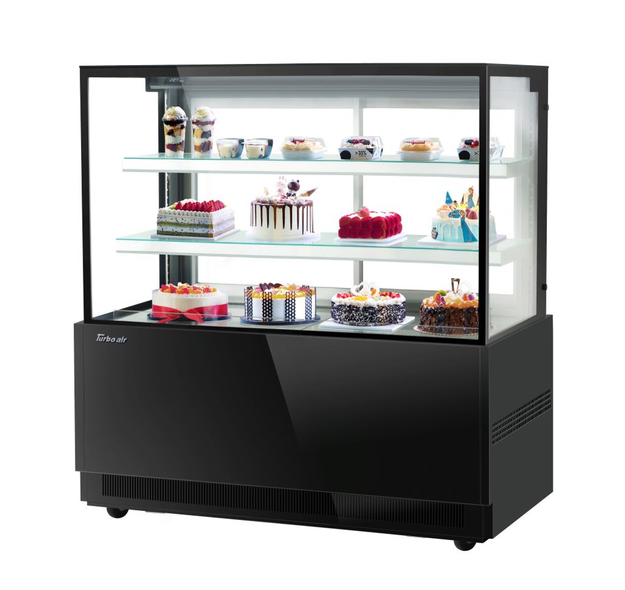 Turbo Air Bakery display case, Refrigerated TBP60-54NN-B