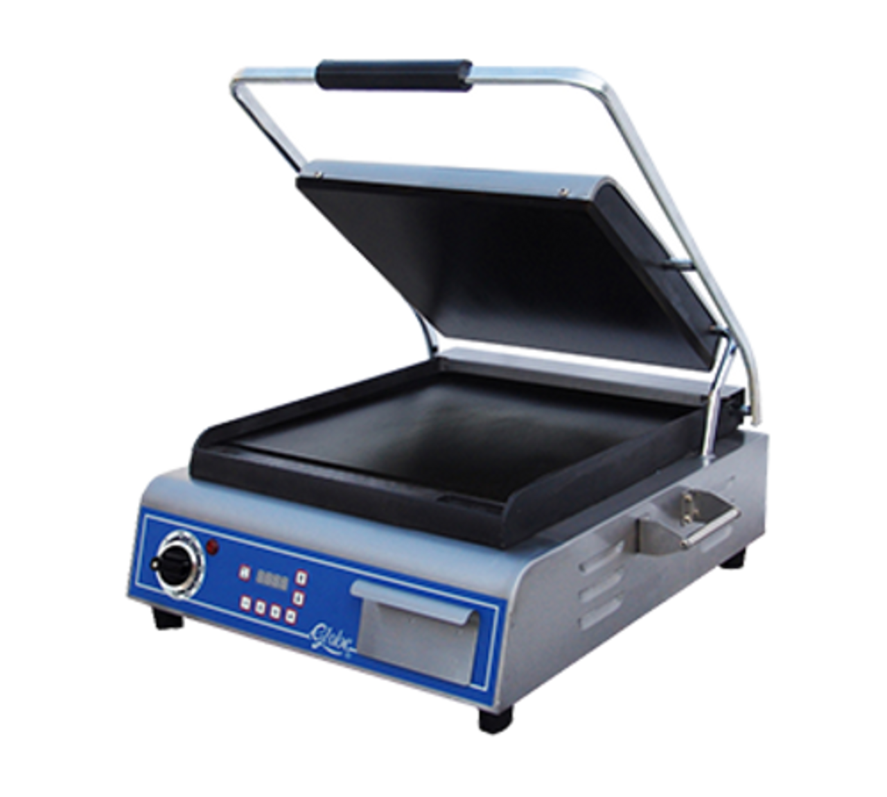Sandwich/Panini Grill, single, countertop, electric, smooth, 14" x 14" GSG14D