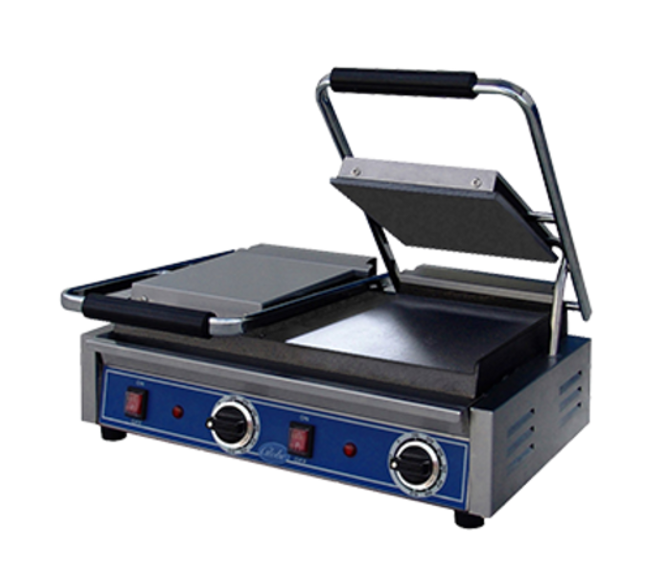 Bistro Panini Grill, double, countertop, electric, smooth, (2) 10" plates GSGDUE10