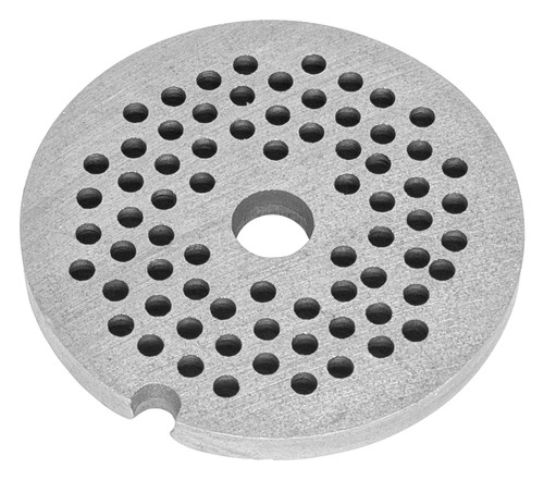 Winco Grinder Plate for MG-10, #10, 1/8" (3mm), Iron