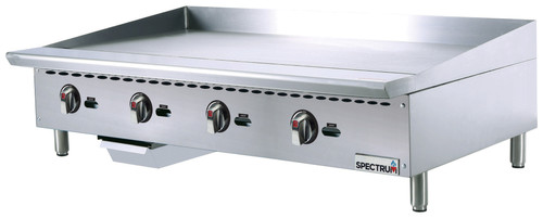 Winco Spectrum Griddle-48", Manual Control, Natural Gas
