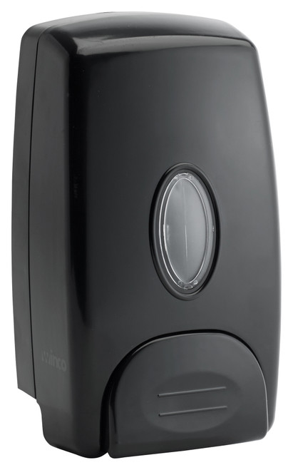 Winco 1L Soap Dispenser, Manual, Black