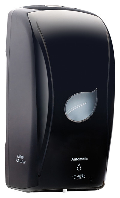 Winco Pur-Clean, Automatic Foam Soap Dispenser, Black, 1000ml