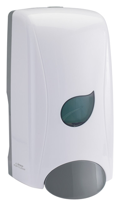 Winco Pur-Clean, Manual Foam Soap Dispenser, White, 1000ml