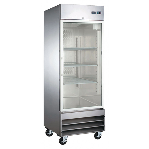 Falcon AR-23G Refrigerator, Reach-In, 1 Section, Glass Door, 20.6 cu. ft.