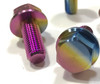 Titanium Predator 212 clutch Bolt Rainbow 