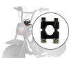 Mini Bike 7/8 Handlebar Riser for the Monster Moto/Mega Moto. 2 Pack