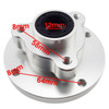  Mini Bike Rear Hub. CNC Alloy Rear Wheel Hub  For  Z50 Monkey. 12mm. Silver