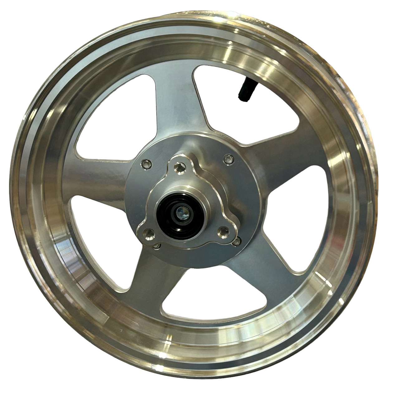 10 Inch Machined Aluminum Front Wheel