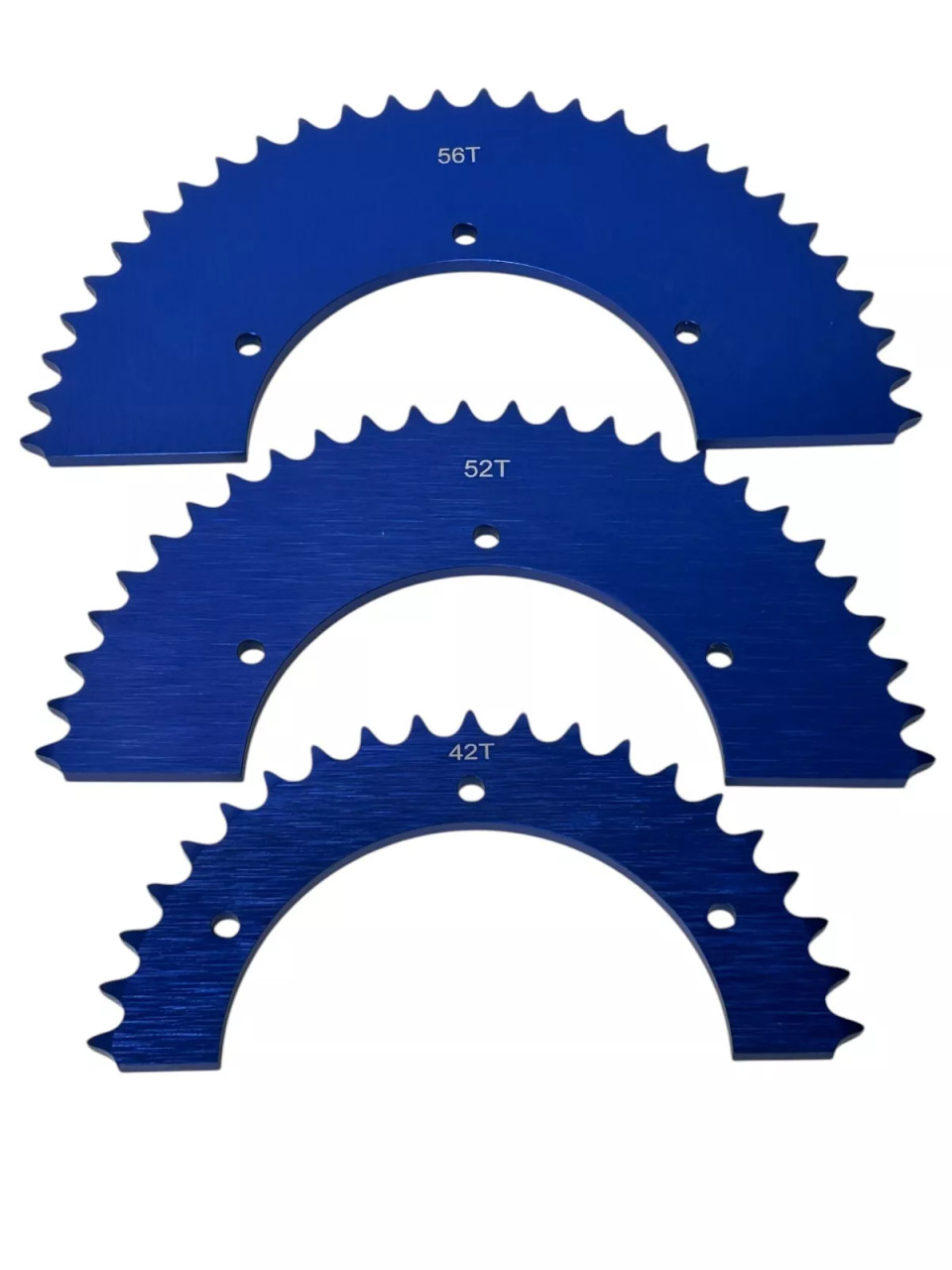 Split Aluminum 420 Sprockets Blue