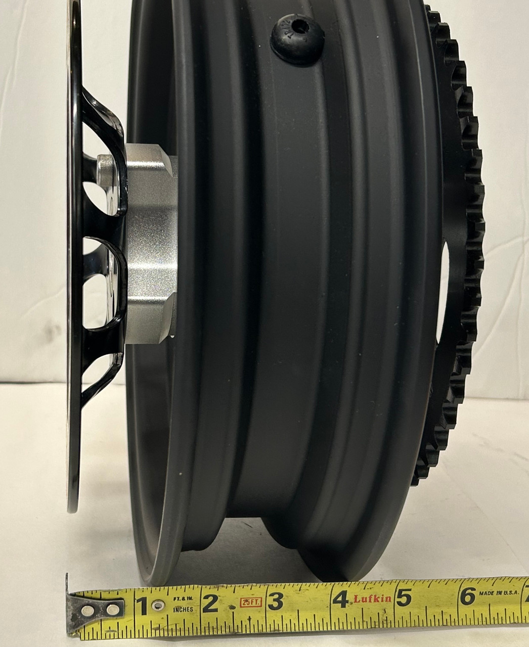 10 Inch  Aluminum Wheel set both wheels are 2.5 inches wide.  