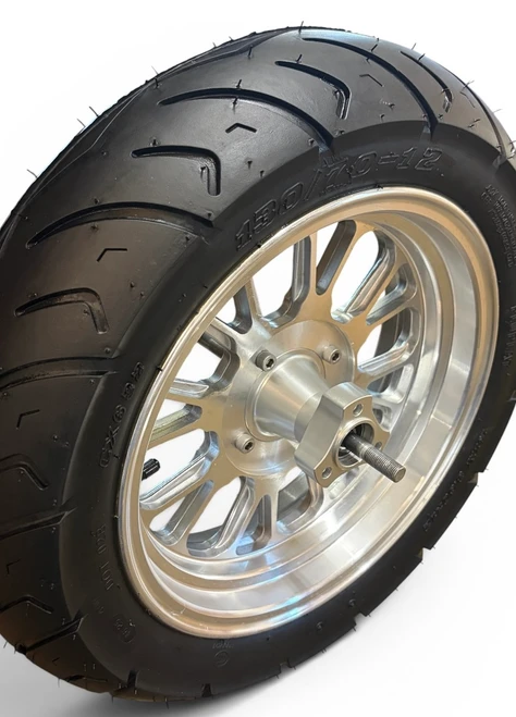Mini Bike Scooter Tire 130/70-12, Fits Great on a 3.5 inch Wide Wheel.