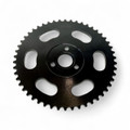 Kart Supply Z-50 Mini Bike Sprocket,Black Steel, 50 Tooth, 420 Chain
