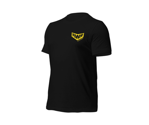 AWR Racing Classic T-shirt Yellow Logo