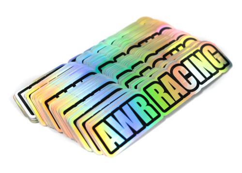 AWR Racing Holographic Sticker