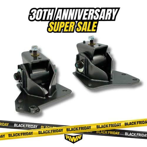 1994 - 2000 1.8L NA/NB Mazda Miata Adjustable Engine Mount Kit 