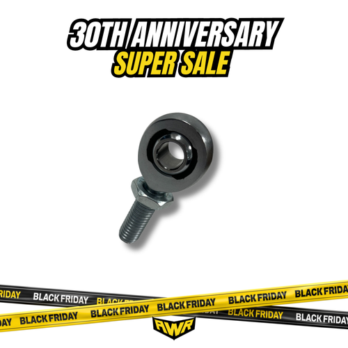 High Performance 7/16-20 Left Hand Male Rod End