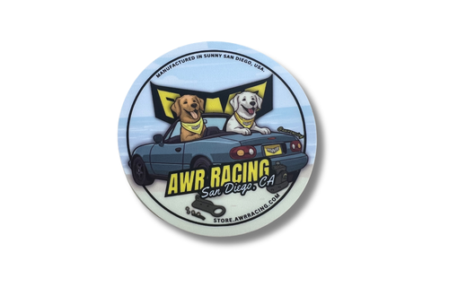 AWR Shop Dogs Summer Sticker