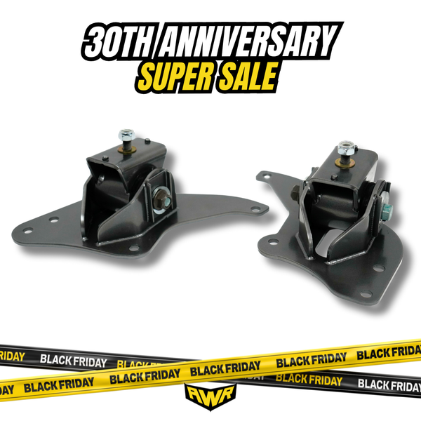 2001 - 2005 1.8L Mazda Miata NB Adjustable Engine Mount Kit