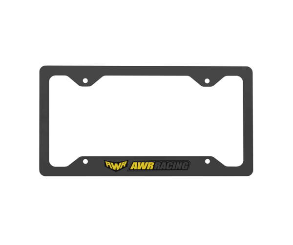 AWR Racing Metal License Plate Frame