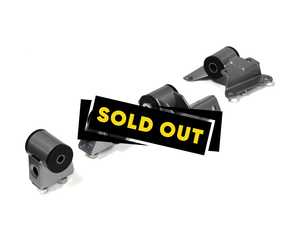 1992 - 1995 Mazda MX3 V6 Complete Engine Mount Kit - Manual