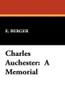 Charles Auchester: A Memorial, by E. Berger (Paperback)