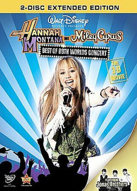 Disney 3d! Hannah Montana & Miley Cyrus: Best of Both Worlds Concert +2 versions