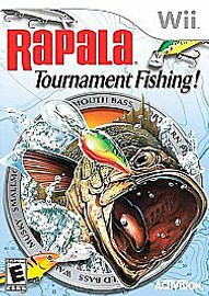 Wii = Rapala Tournament Fishing ++ MINT CONDITION disc