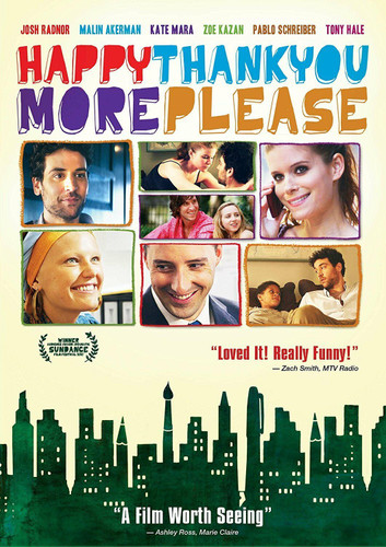 HAPPY THANK YOU MORE PLEASE + Josh Radnor + DVD ... MINT CONDITION! RARE!!