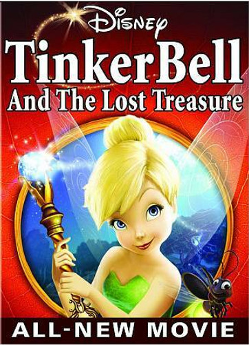 Tinker Bell and the Lost Treasure (DVD) ... VG+ Condition disc! + FAST Shipping!