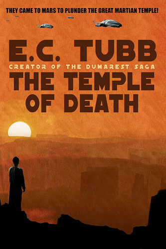 The Temple of Death, by E. C. Tubb (hardcover)