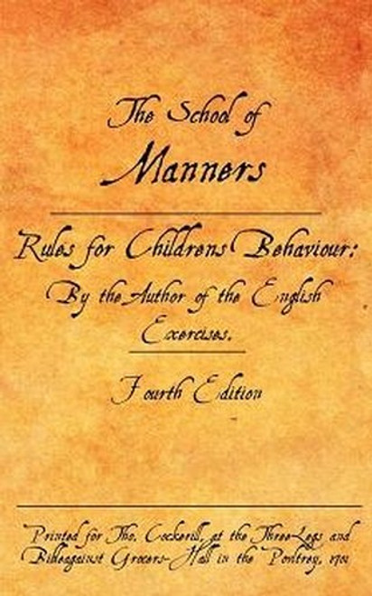The School of Manners (Paperback)