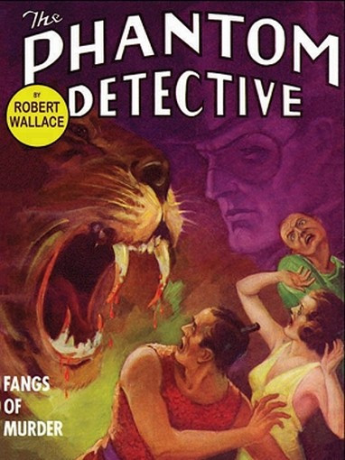 The Phantom Detective: Fangs of Murder, by Robert Wallace (ePub)