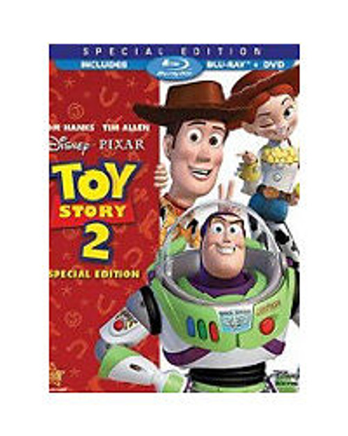 Toy Story 2 BLU-RAY + DVD (+free bonus Toy Story 3!) - MINT CONDITION!