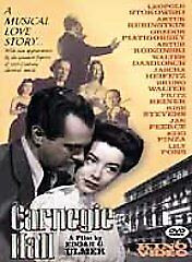 KINO VIDEO - Carnegie Hall ~ Classic Musical w/ Marsha Hunt, William Prince NEW!