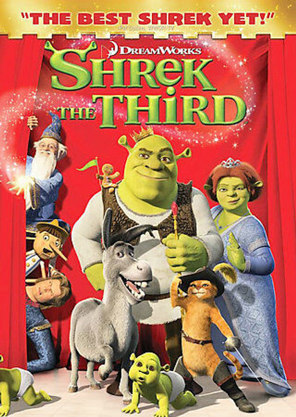 SHREK THE THIRD ~ DVD ~ Mint condition! Fast Shipping!