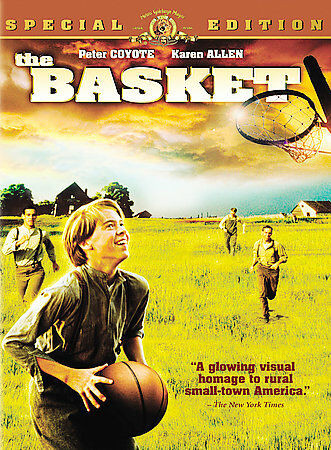 The Basket (DVD) Peter Coyote, Karen Allen + Very good condition disc