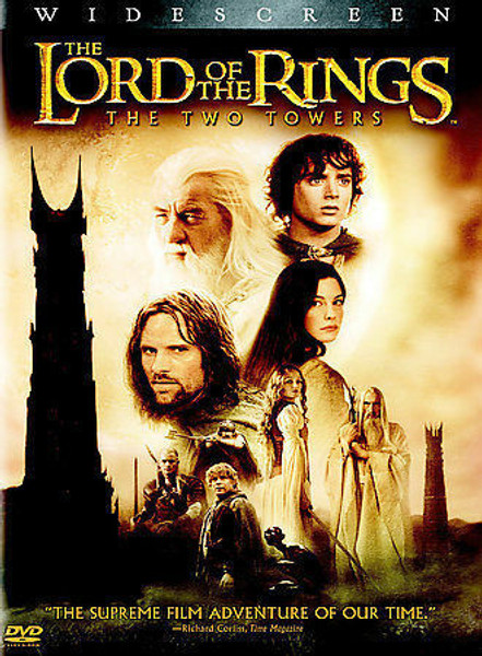 The Lord of the Rings: The Two Towers (DVD) ++ MINT CONDITION! + FAST Shipping!