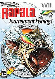 Wii = Rapala Tournament Fishing ++ MINT CONDITION disc