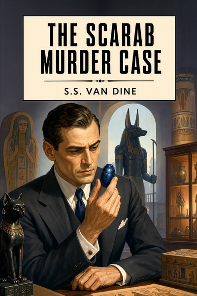 The Scarab Murder Case, by S.S. Van Dine (Paperback)