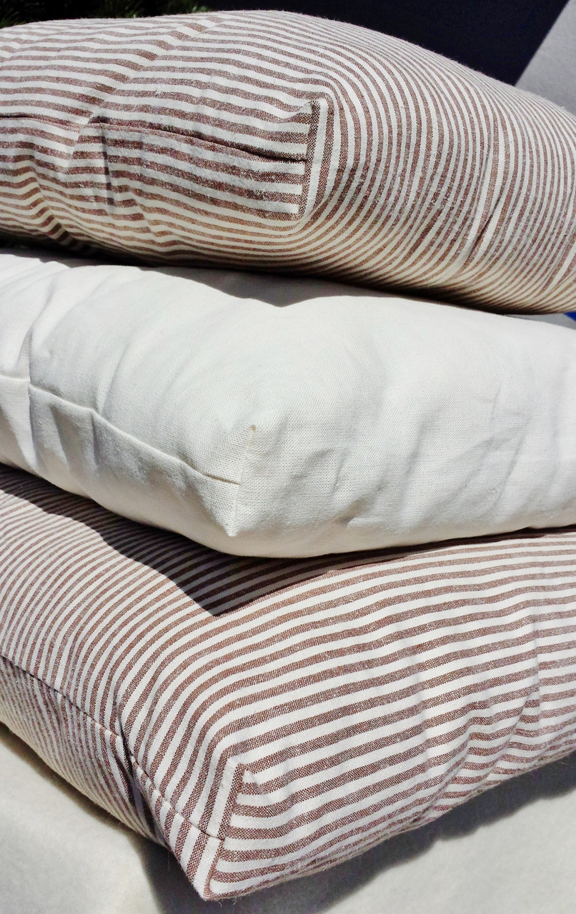 Eco Wool Pillow With Hemp And Organic Cotton Cover