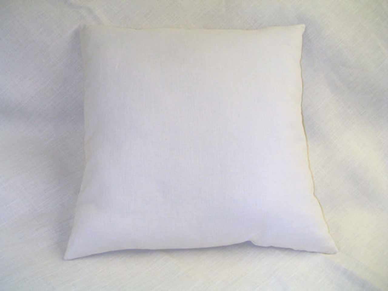 Eco Wool Hemp Pillow 16x16 Organic Cotton Hand Made Usa