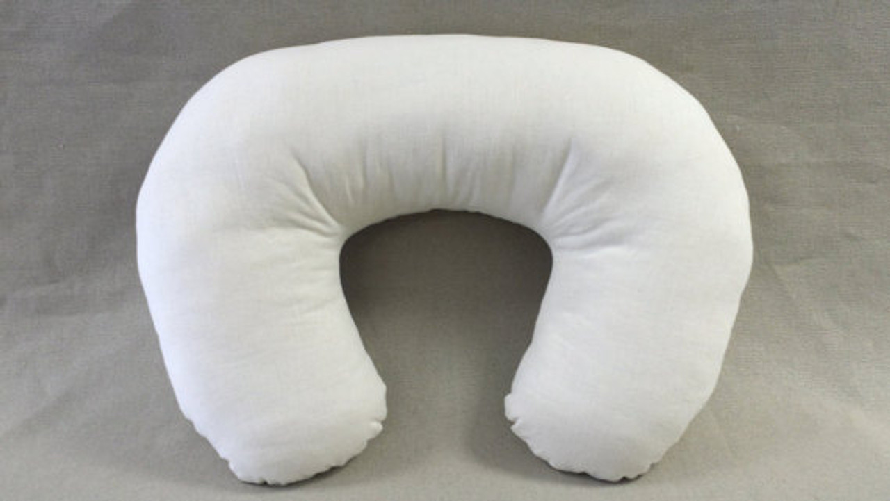 Nursing Pillow Organic Eco Wool Filled W Organic Hemp And Cotton