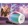 iParty Bluetooth Speakers with Lights & Mic - White