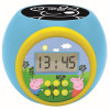 Peppa Pig Childrens Projector Clock with Timer