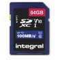 Integral INSDX64G10 Secure Digital (SD) Card 64GB - Class 10