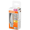 Osram LED Frosted Filament 2.5W Candle BC (B22d) 1 PACK