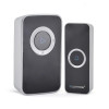 Lloytron B7032BK Melody MIP3 Lithium Rechargeable Portable Door Chime Kit - Black