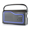 Lloytron 2 Band 'Ibiza' AC/DC Portable Radio - Black
